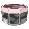 Pet Life LLC 1PPGYPLG All-Terrain' Lightweight Easy Folding Wire-Framed Collapsible Travel Pet Playpen