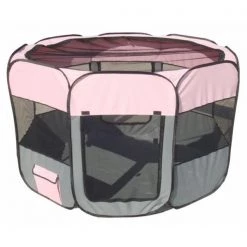 Pet Life LLC 1PPGYPLG All-Terrain' Lightweight Easy Folding Wire-Framed Collapsible Travel Pet Playpen
