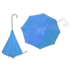 Peticare Pour-Protection Umbrella With Reflective Lining And Leash Holder