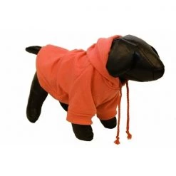 Pet Life LLC HD1ORLG Fashion Plush Cotton Pet Hoodie Hooded Sweater