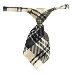 Pet Life BOWT1 Fashionable And Trendy Dog Neck Tie - Black And Yellow