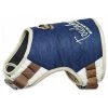 Pet Life HA20DBLMD Touchdog Tough-Boutique Adjustable Fashion Dog Harness; Dark Blue - Medium