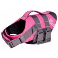 Pet Life HA3PKMD Helios Splash-Explore Outer Performance 3M Reflective And Adjustable Buoyant Dog Harness; Pink - Medium