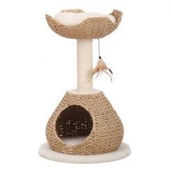 Petpals PP2574 Recycled Paper Cat House With Perch