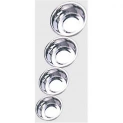 QT Dog SS0124 96 Ounce Standard Food Bowl