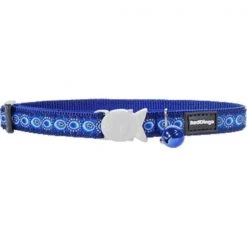Red Dingo CC-CO-DB-SM Cat Collar Design Cosmos Dark Blue
