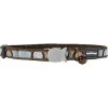 Red Dingo CC-CI-BR-SM Cat Collar Design Circadelic Brown