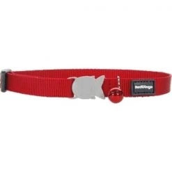 Red Dingo CC-ZZ-RE-SM Cat Collar Classic Red