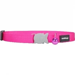 Red Dingo CC-ZZ-HP-SM Cat Collar Classic Hot Pink
