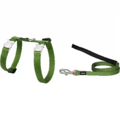 Petpath Cat Harness & Lead Combo Classic Green