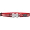 Red Dingo DC-RB-RE-LG Dog Collar Reflective Red; Large