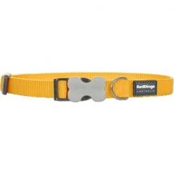 Red Dingo DC-ZZ-YE-SM Dog Collar Classic Yellow; Small