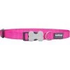 Red Dingo DC-ZZ-HP-LG Dog Collar Classic Hot Pink; Large