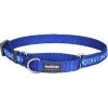 Red Dingo MC-CO-DB-SM Martingale Dog Collar Design Cosmos Dark Blue; Small