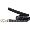 Red Dingo L6-SE-BB-SM Dog Lead Design Snake Eyes Black; Small
