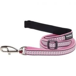 Red Dingo L6-RB-PK-ME Dog Lead Reflective Pink; Medium