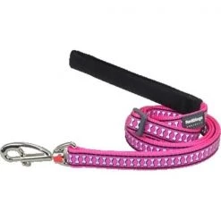 Red Dingo L6-RB-HP-ME Dog Lead Reflective Hot Pink; Medium