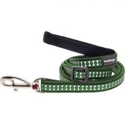 Red Dingo L6-RB-GR-LG Dog Lead Reflective Green; Large
