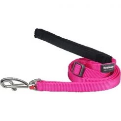 Red Dingo L6-ZZ-HP-ME Dog Lead Classic Hot Pink; Medium