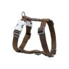 Red Dingo DH-ZZ-BR-SM Dog Harness Classic Brown; Small