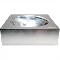 Red Dingo DB-SS-SI-SM Dog Bowl Stainless Steel; Small