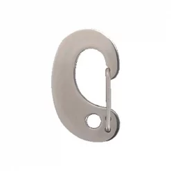 Red Dingo TC-ZZ-SI-LG Tag Xchanger Clip Silver; Large