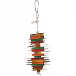 Caitec Bird Toys Caitec- Bird Toys 020-00743 Caitec Bird Toy 743 Medium 9in x 2.5in
