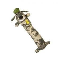 Petpride Multi Pet Loofa Support Our Troops 12in Dog Toy