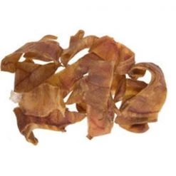 Jones Natural Chews Co. 090-00118 Jones Natural Chews Pig Ear Strips 8 oz Bag