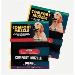 Coastal Pet Products DCP1311 Fabric Hook and Eye Comfort Muzzle