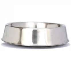 Iconic Pet Llc Iconic Pet 92191 Anti Ant Stainless Steel Non Skid Pet Bowl - 8 oz.