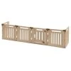 Richell USA 94192 Convertible Indoor-Outdoor Pet Playpen H6 - Soft Tan-Mocha