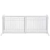 Richell USA 94159 Freestanding Pet Gate Hl - Origami White