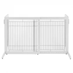 Richell USA 94158 Freestanding Pet Gate HS - Origami White