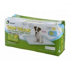 Richell USA 94542 Paw Trax Doggy Pads - 50Cnt - White