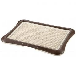 Petpalace PAW TRAX Mesh Training Tray Brown