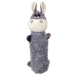 Schoochie Pet 553 Debbie Donkey Water Bottle Dog Toys; 11 in.