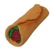 Schoochie Pet 702 Premium Stuffed Latex Late Night Burrito Toys; 7.5 in.
