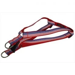 Sassy Dog Wear AMERICAN FLAG2-H American Flag Dog Harness - Small