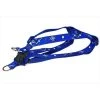 Sassy Dog Wear BANDANA BLUE3-H Bandana Dog Harness; Blue - Medium