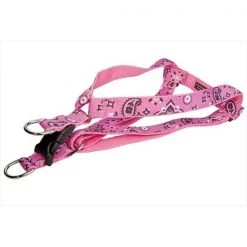 Fly Free Zone,Inc. Bandana Dog Harness; Pink - Large