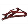 Fly Free Zone,Inc. HERRINGBONE-POPPY-BLK.1-H Houndstooth Dog Harness; Poppy & Black - Extra Small