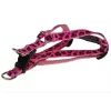 Sassy Dog Wear LEOPARD-FRUIT PUNCH1-H Leopard Dog Harness; Pink - Extra Small