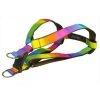 Fly Free Zone,Inc. Dog Harness; Rainbow - Large
