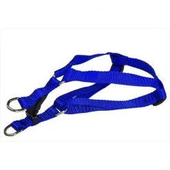 Fly Free Zone,Inc. Nylon Webbing Dog Harness; Blue - Extra Small