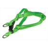 Fly Free Zone,Inc. Nylon Webbing Dog Harness; Neon Green - Extra Small
