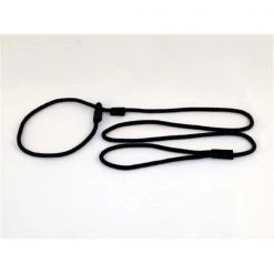Soft Lines P20406BLACK Small Dog Slip Leash 0.25 In. Diameter By 6 Ft. - Black