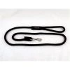 Soft Lines P10806BLACK Dog Snap Leash 0.5 In. Diameter By 6 Ft. - Black