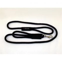 Soft Lines PSS10608BLACK 2 Handled Sidewalk Safety Dog Snap Leash 0.37 In. Diameter By 8 Ft. - Black