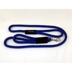 Soft Lines PSS10806ROYALBLUE 2 Handled Sidewalk Safety Dog Snap Leash 0.5 In. Diameter By 6 Ft. - Royal Blue